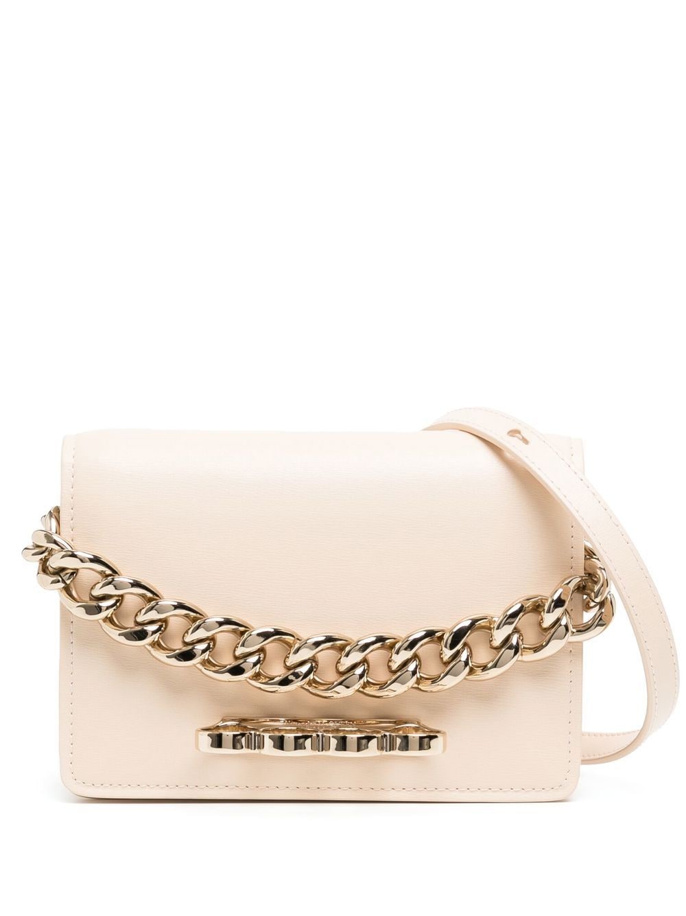Alexander McQueen Four Ring Chain mini shoulder bag