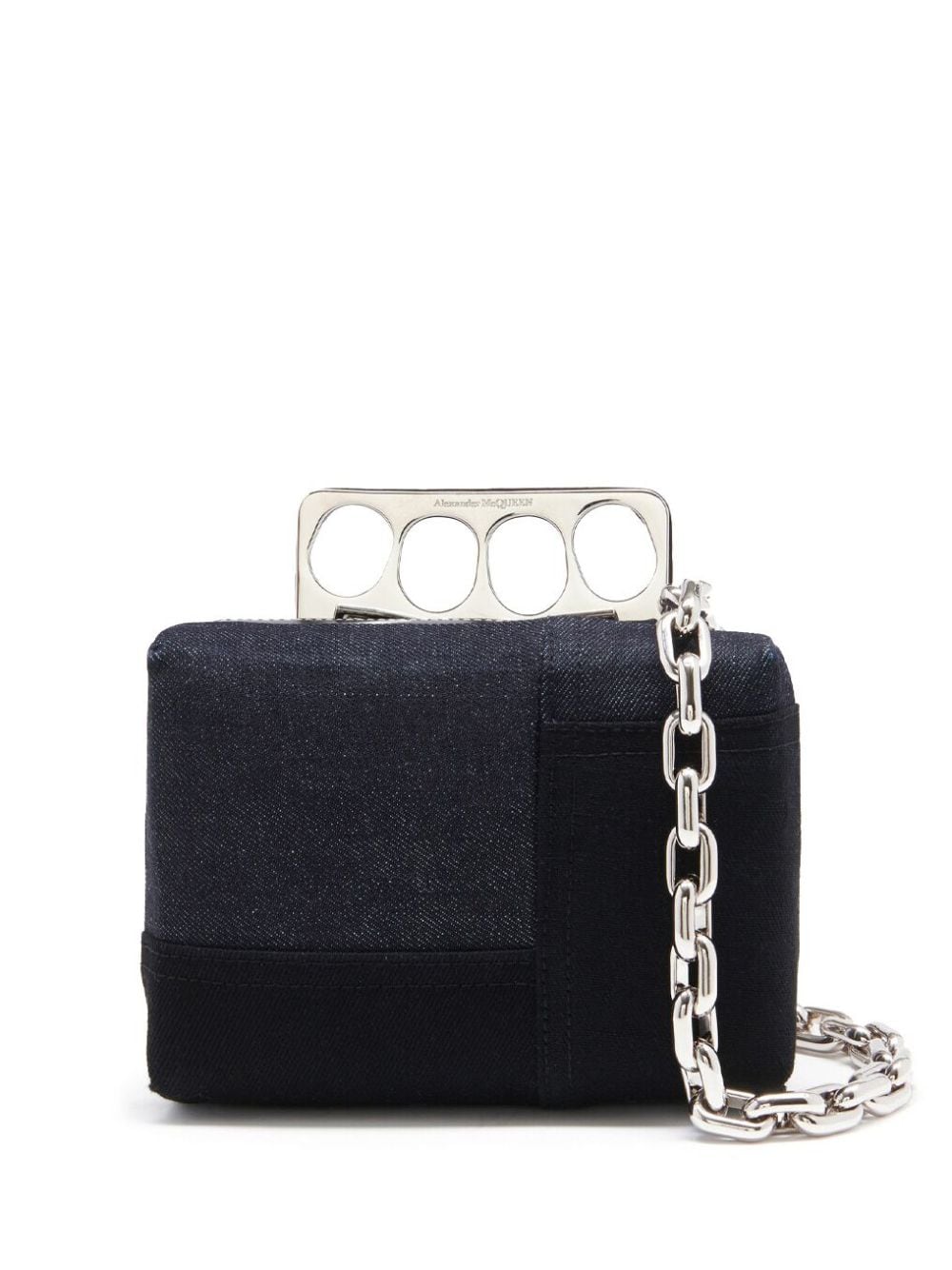 Alexander McQueen mini The Grip messenger bag