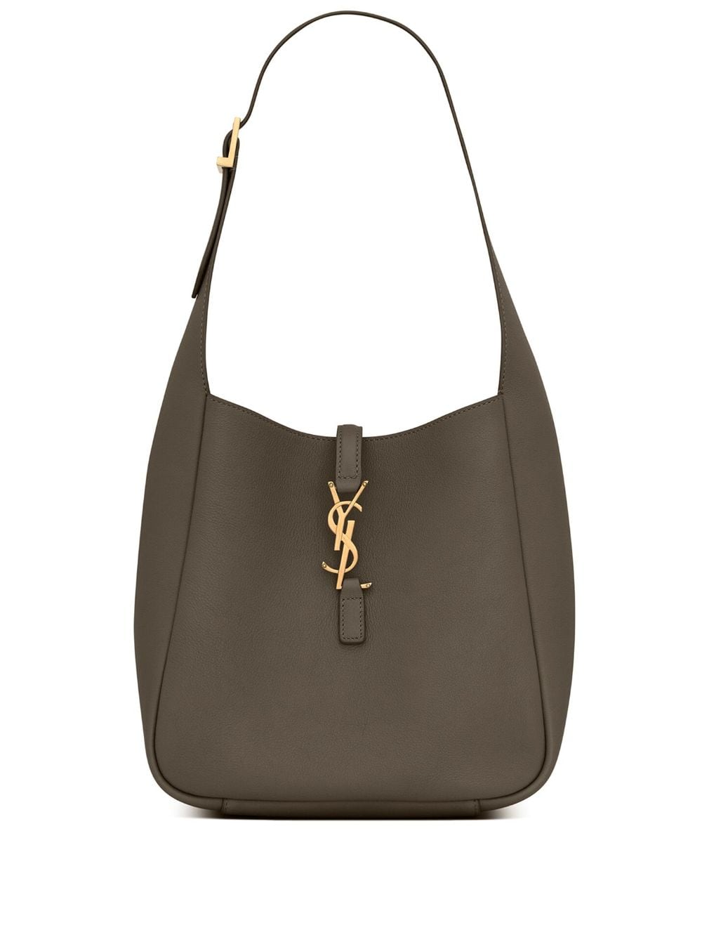 Saint Laurent Le 5 à 7 monogram-plaque shoulder bag