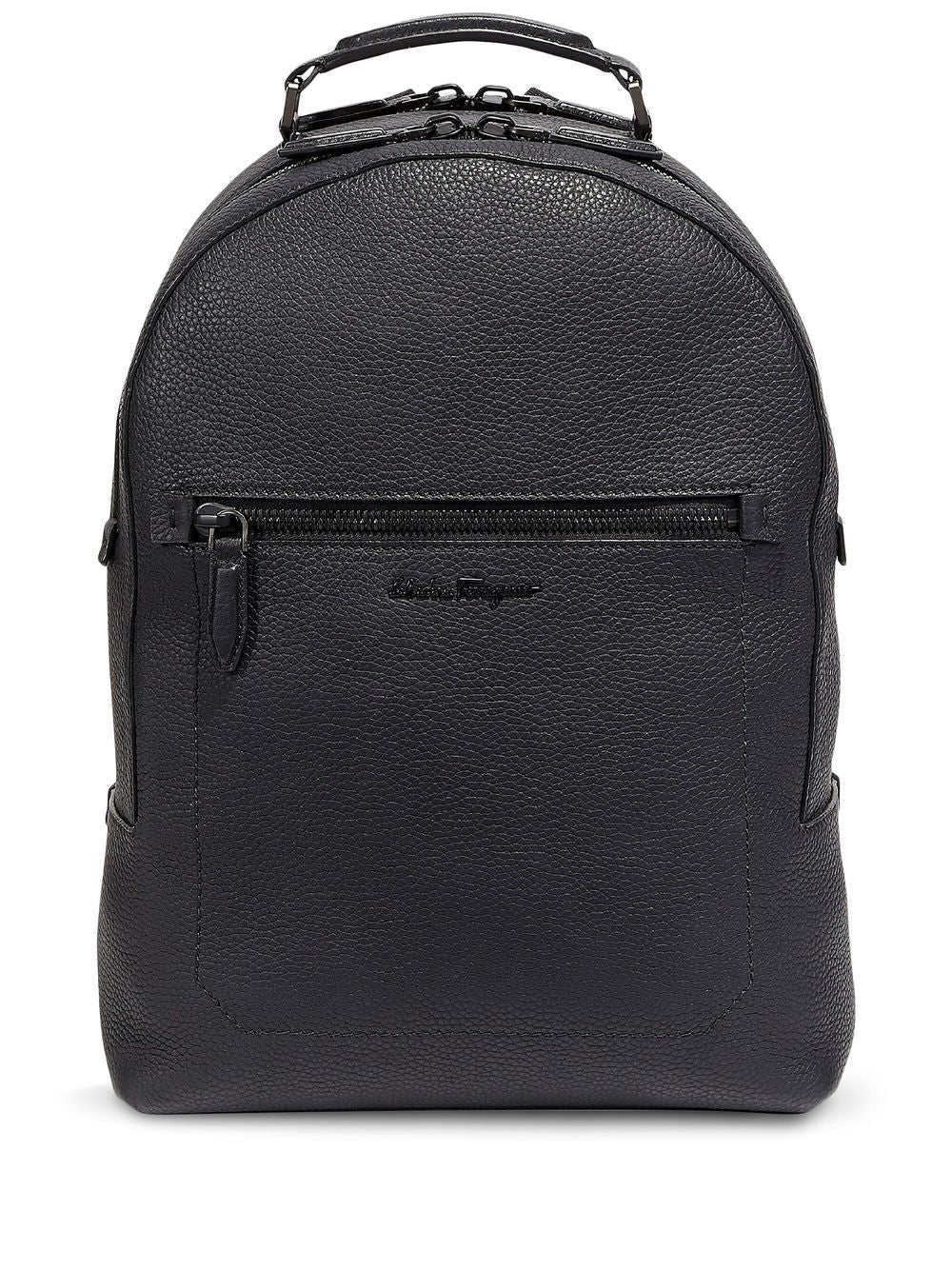 Ferragamo embroidered logo backpack