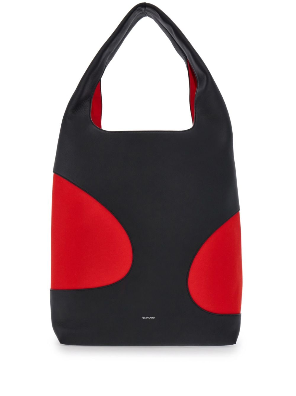 Ferragamo cut-out leather tote bag