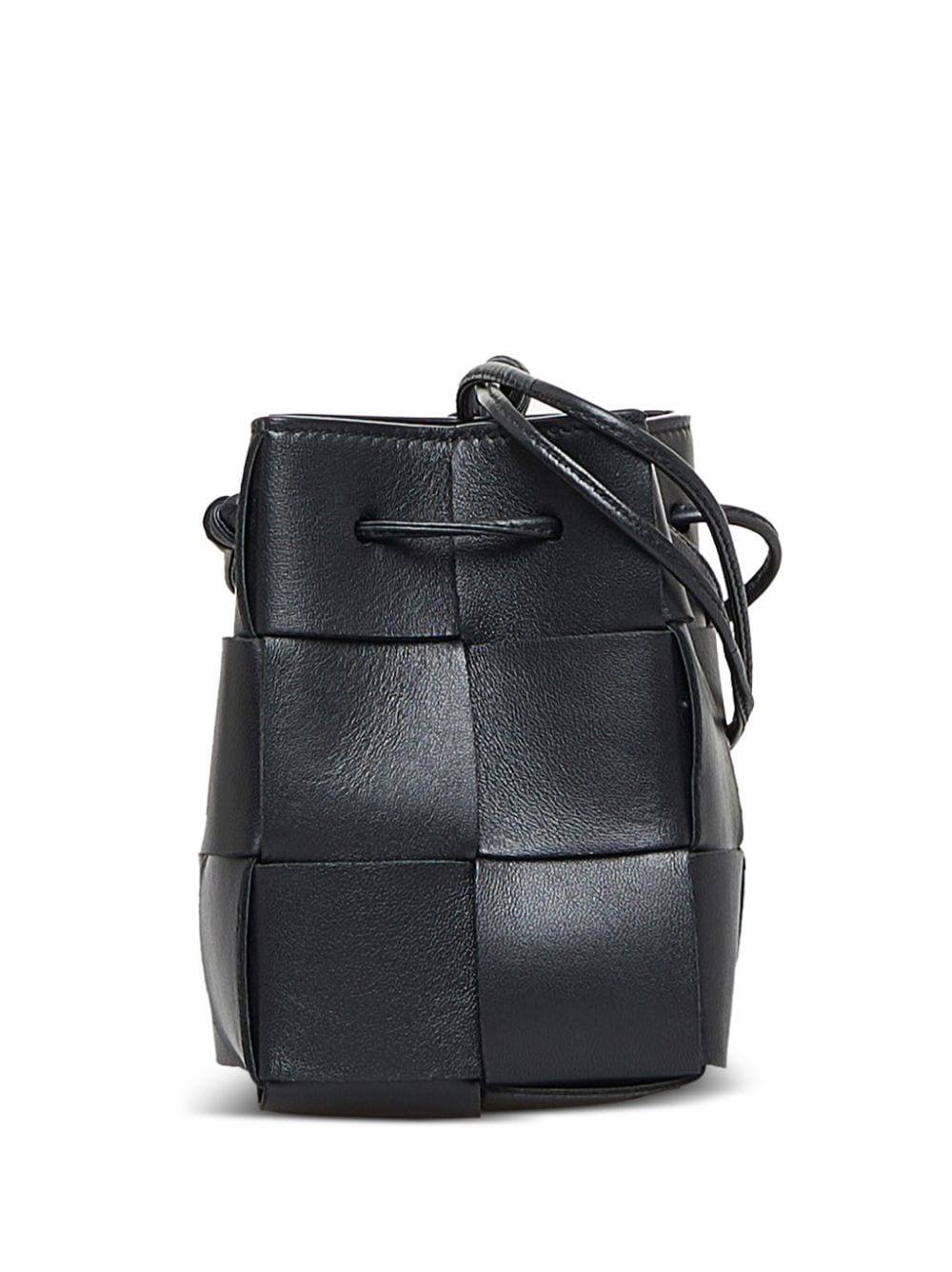 Bo*te*ga ve*ne*ta   mini intrecciato cassette bucket bag