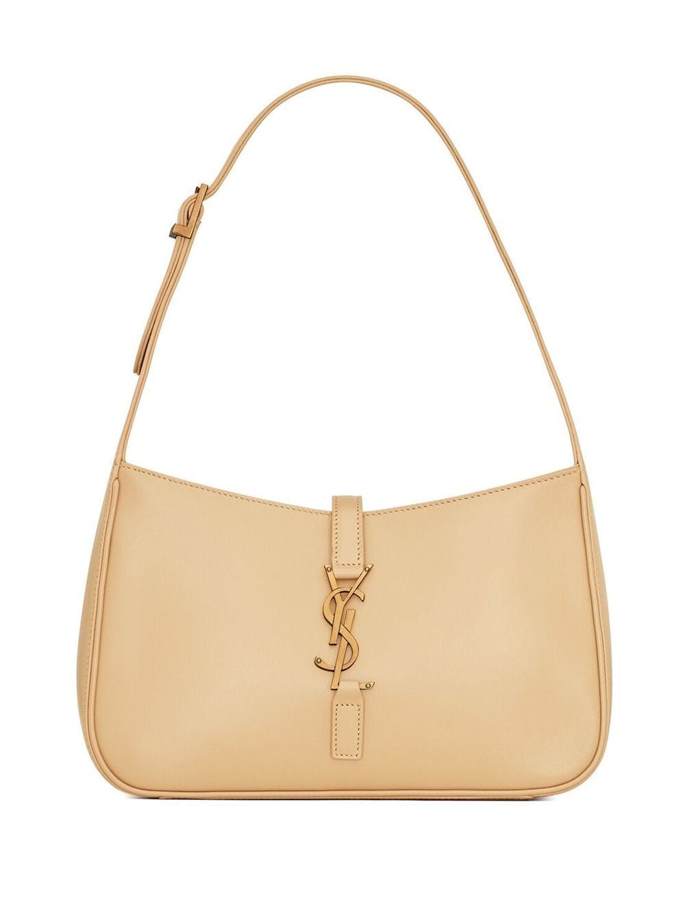 Saint Laurent Le 5 à 7 monogram-plaque shoulder bag