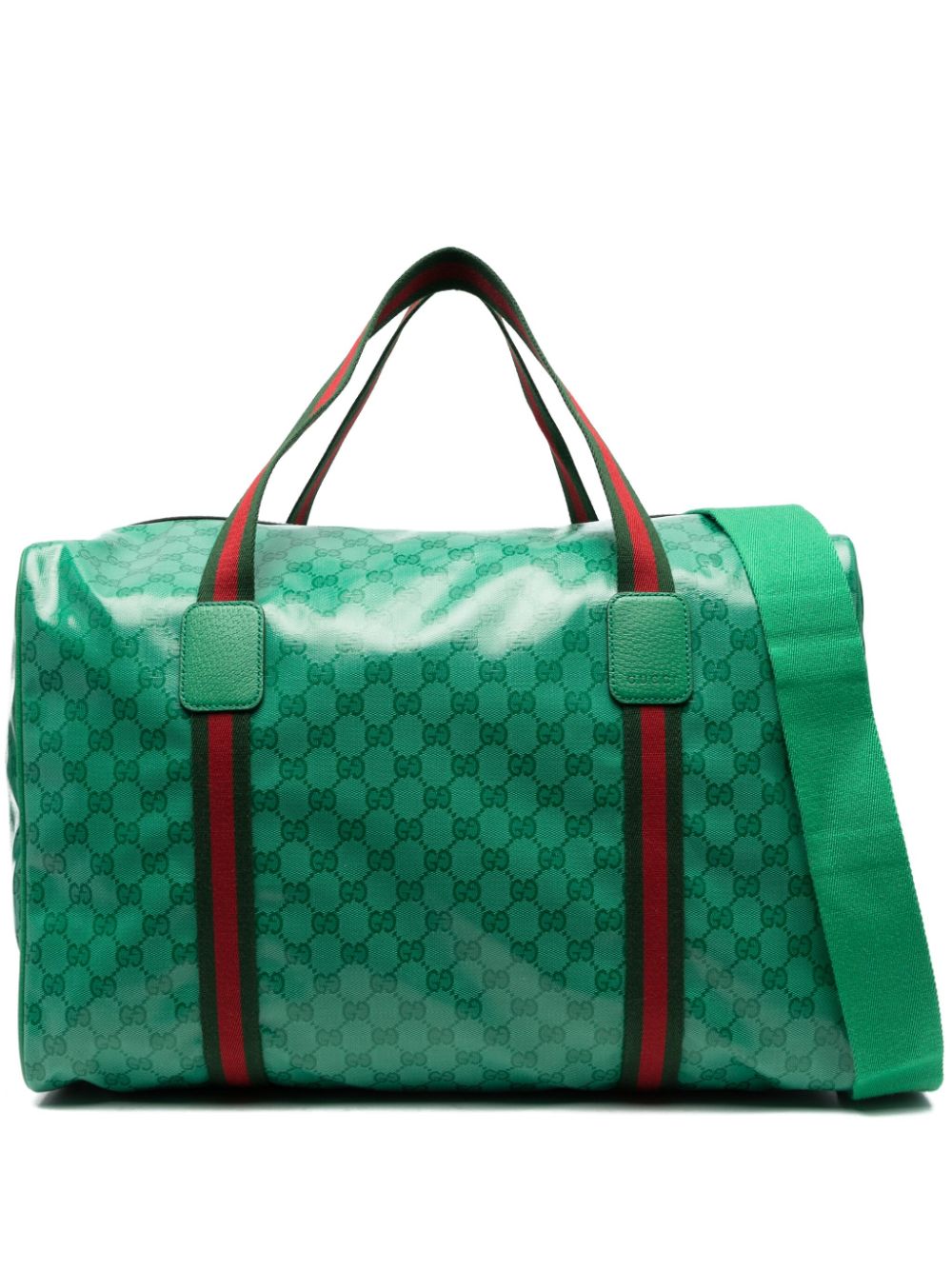 G*u*i jumbo gg leather holdall