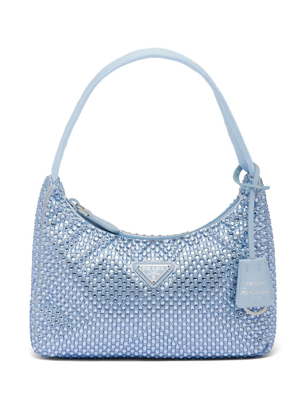 Pra*a re-edition 2000 crystal-embellished mini bag