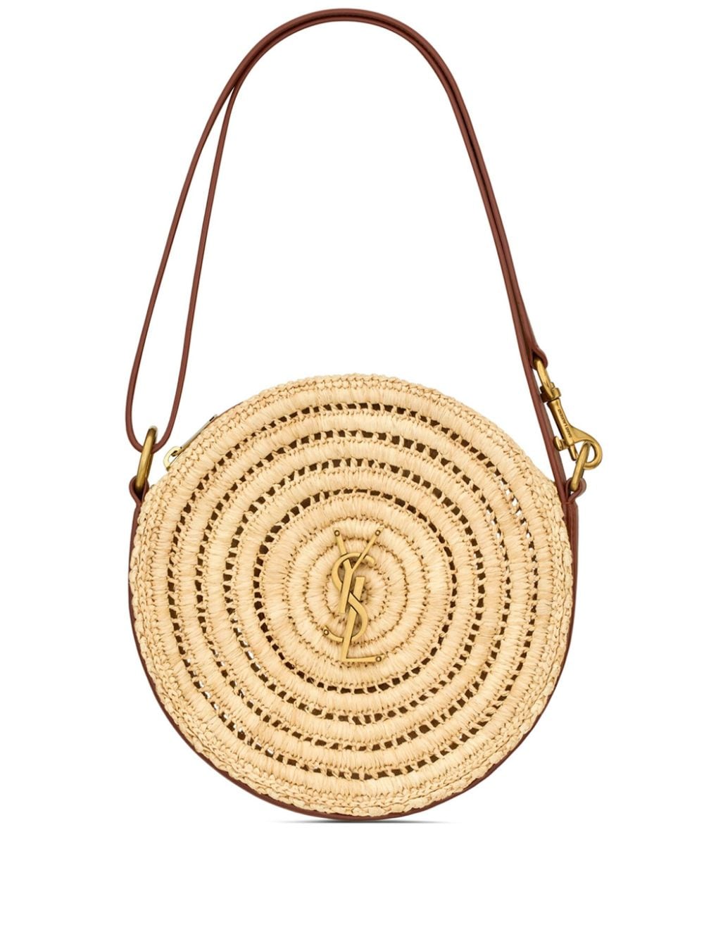 Saint Laurent Borsa a spalla con placca logo