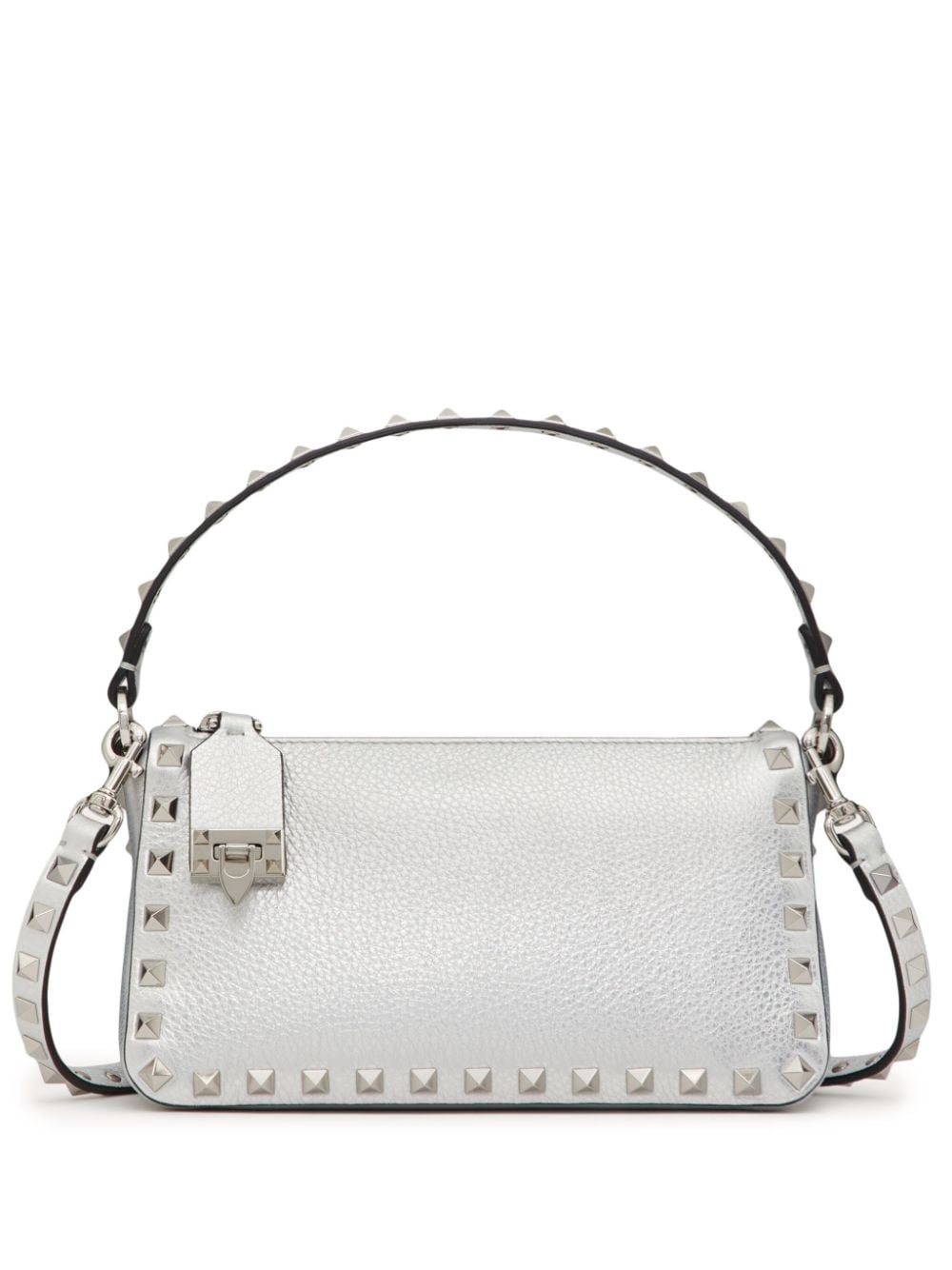 Valentino Garavani small Rockstud metallic crossbody bag