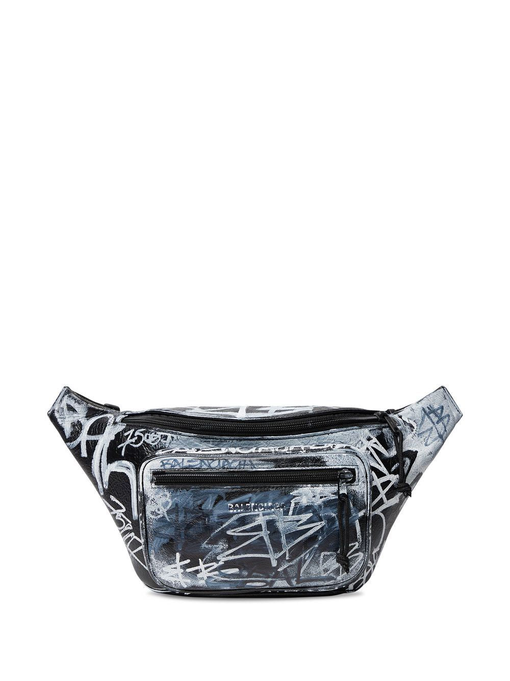Ba*len*cia*ga explorer graffiti-printed belt bag