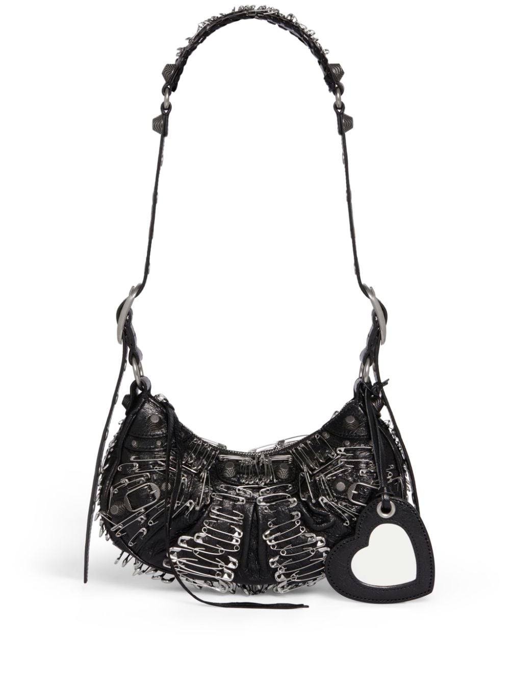 Ba*len*cia*ga xs le cagole leather shoulder bag