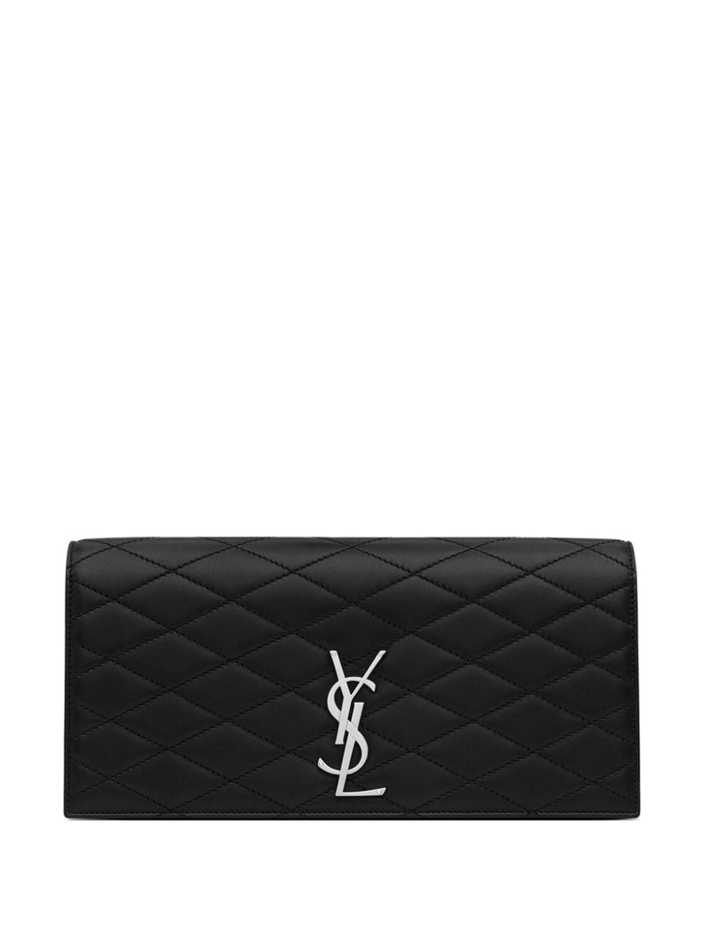 Saint Laurent Kate quilted leather clutch