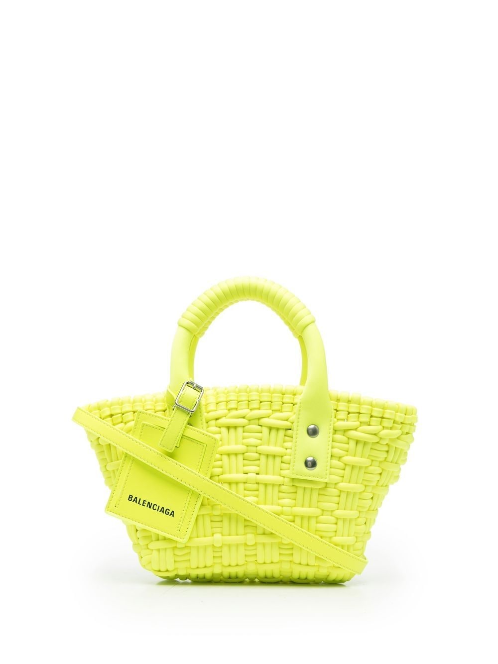 Ba*len*cia*ga xxs bistro basket tote bag