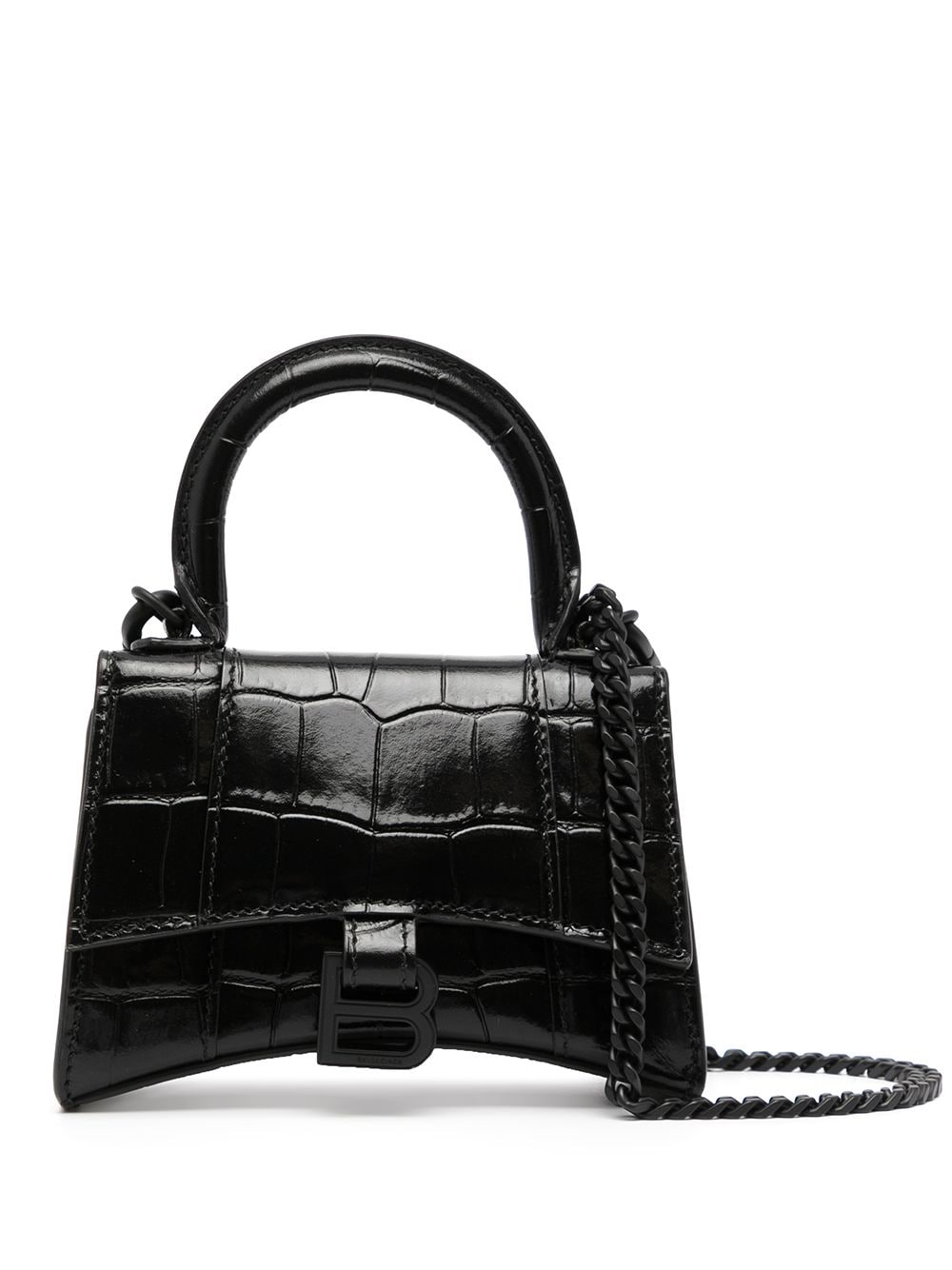 Ba*len*cia*ga hourglass embossed mini bag