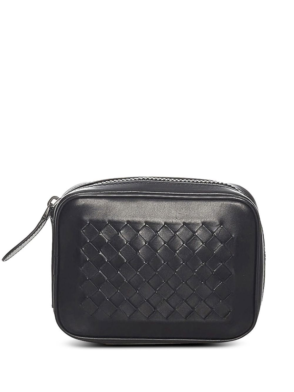 Bo*te*ga ve*ne*ta   intrecciato zipped clutch