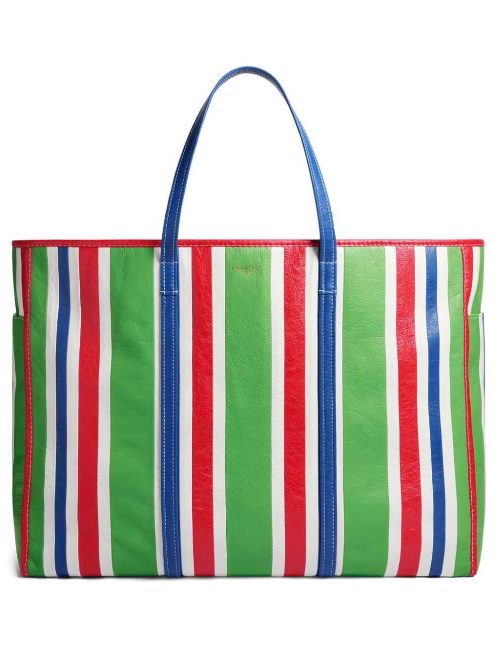 Ba*len*cia*ga extra-large châtelet leather tote bag