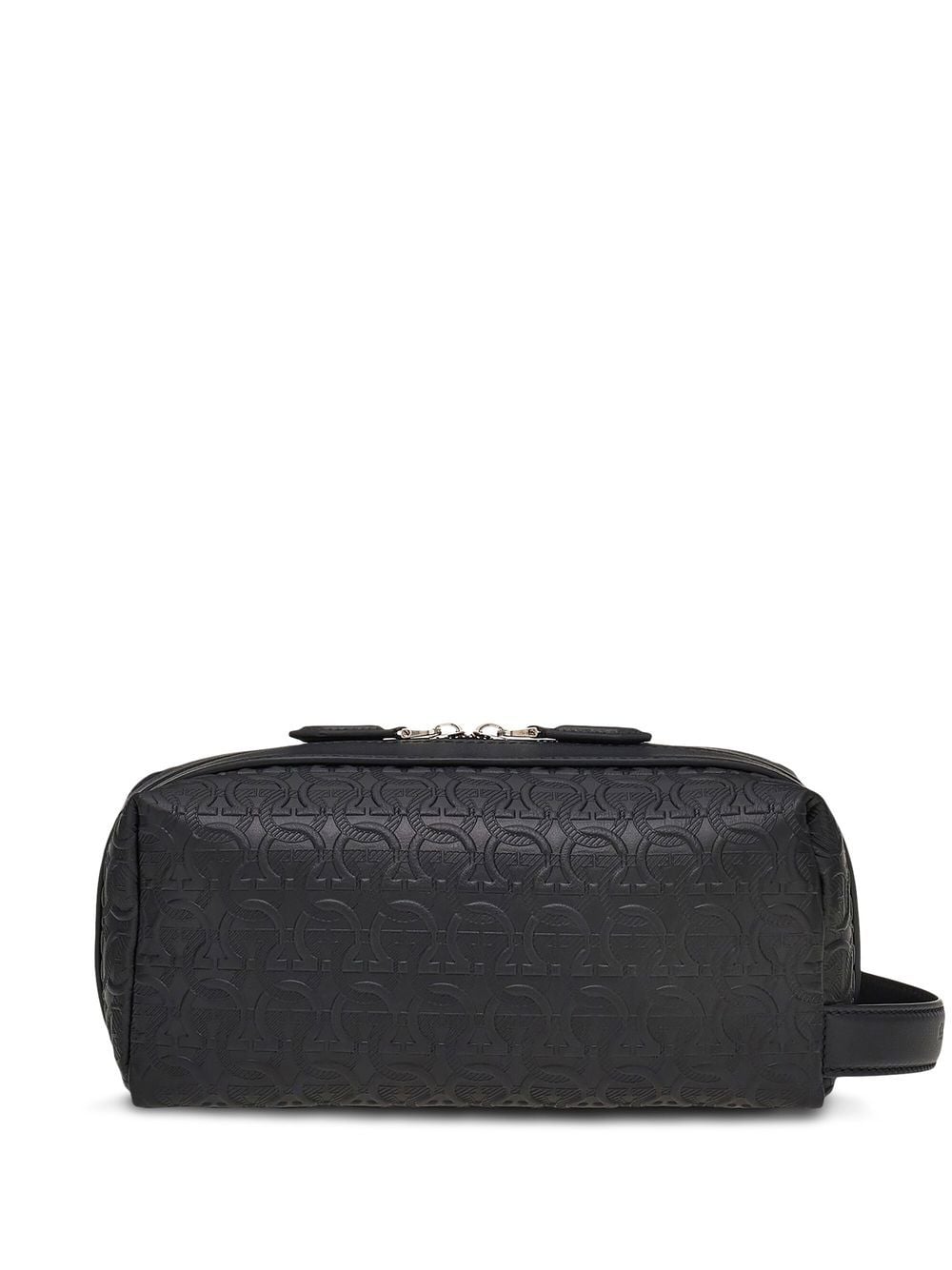 Ferragamo Gancini-pattern clutch bag