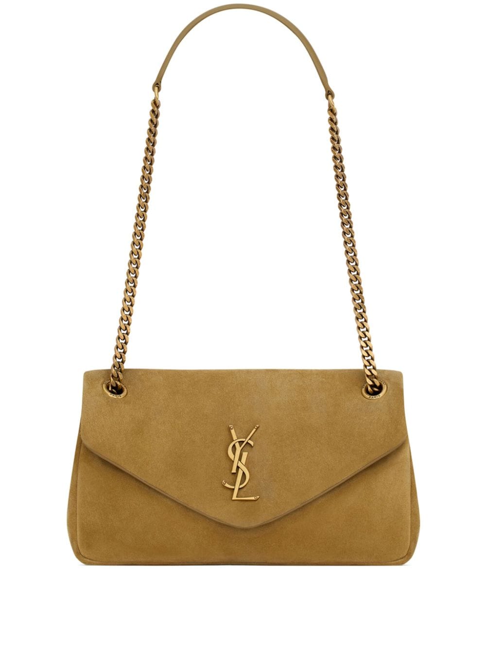 Saint Laurent Calypso suede shoulder bag