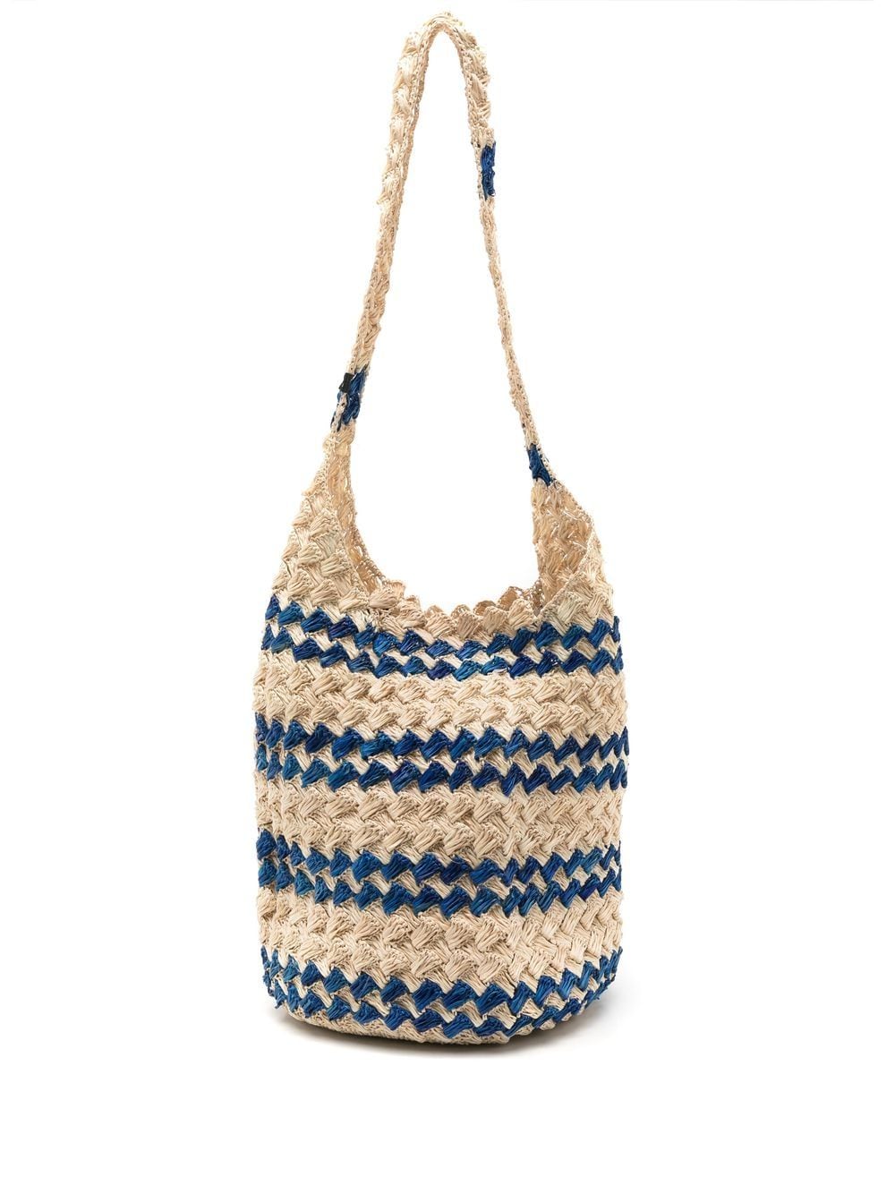 Nannacay Santa Isabel straw shoulder bag