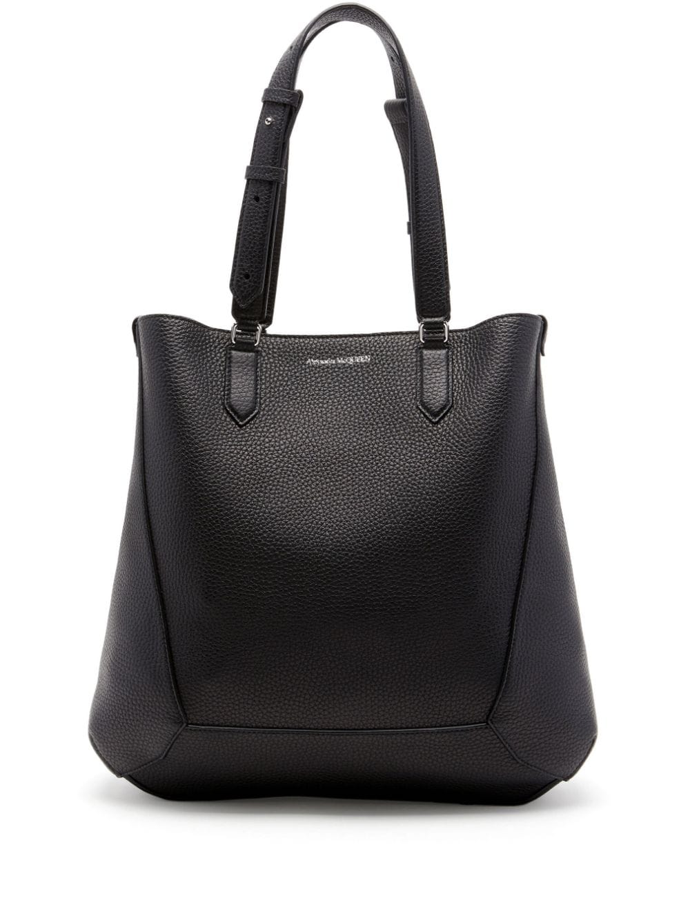 Alexander McQueen medium The Edge leather tote bag