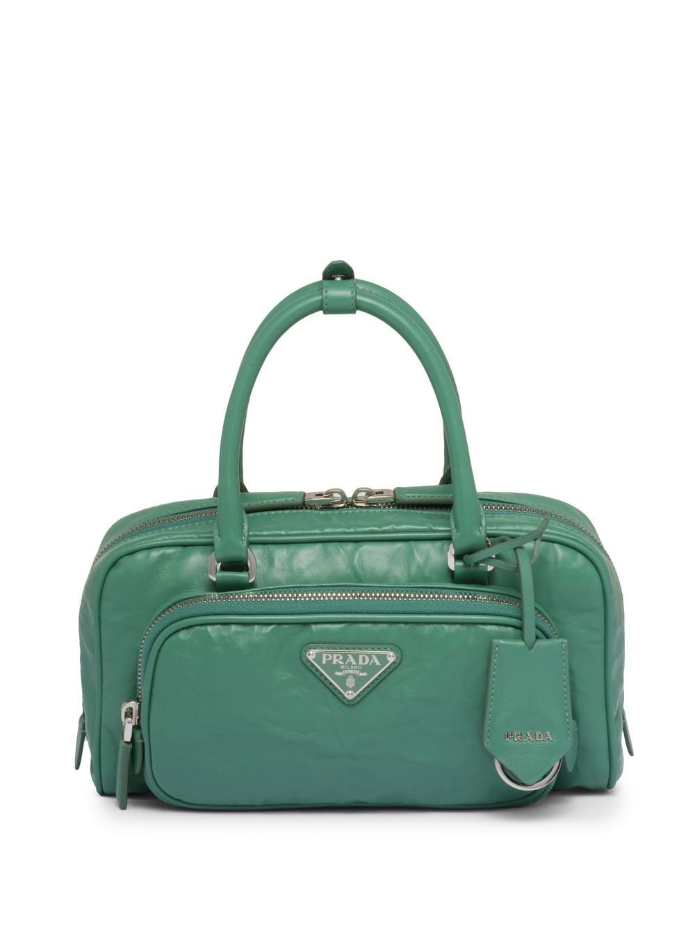 Pra*a leather tote bag