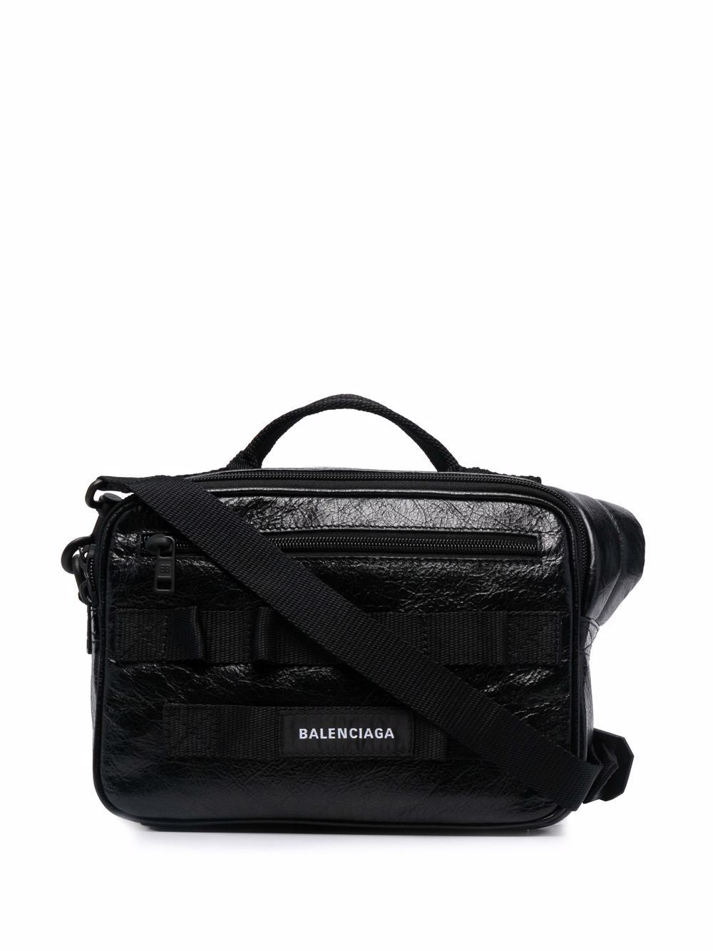 Ba*len*cia*ga army pouch shoulder bag