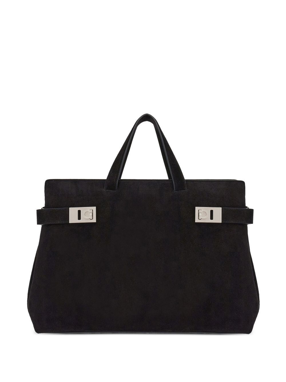 Ferragamo calf leather tote bag