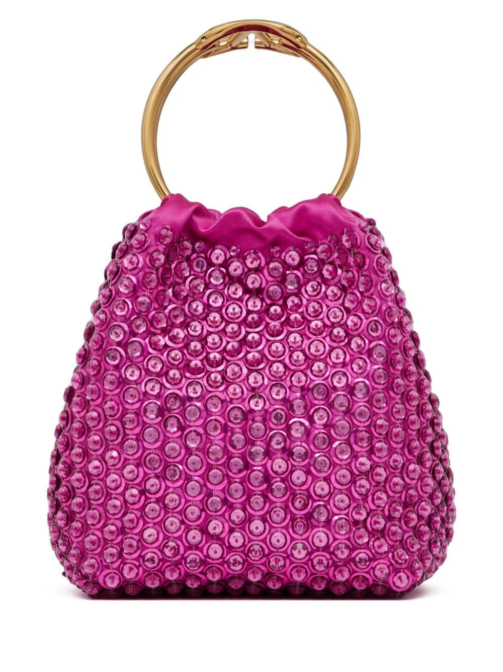 Valentino Garavani small Carry Secrets embroidered bucket bag