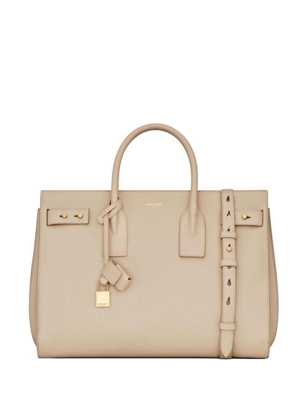 Saint Laurent Sac de Jour leather tote bag