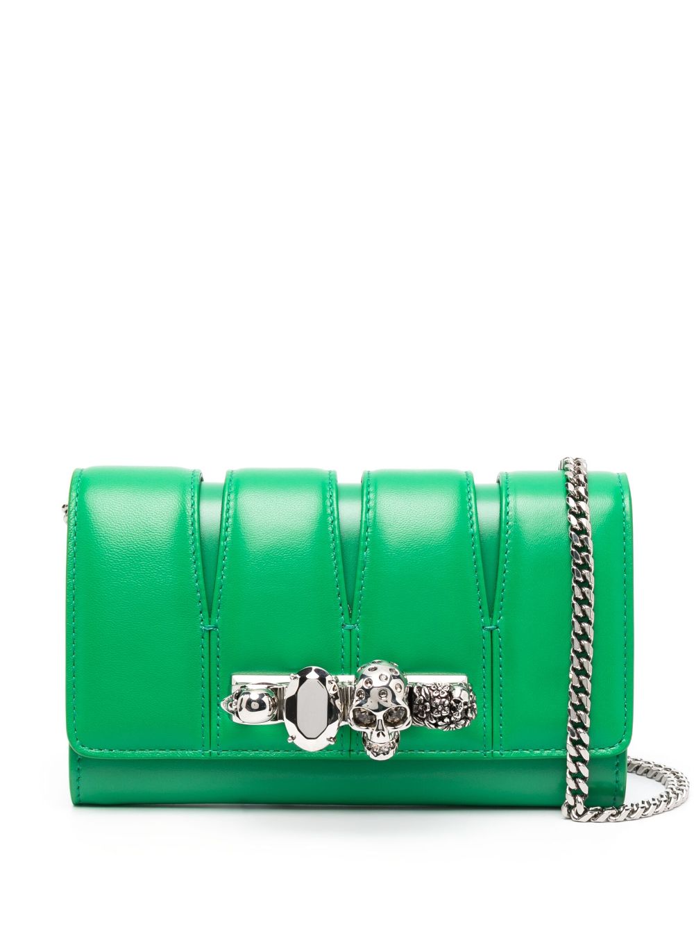Alexander McQueen The Slash leather crossbody bag