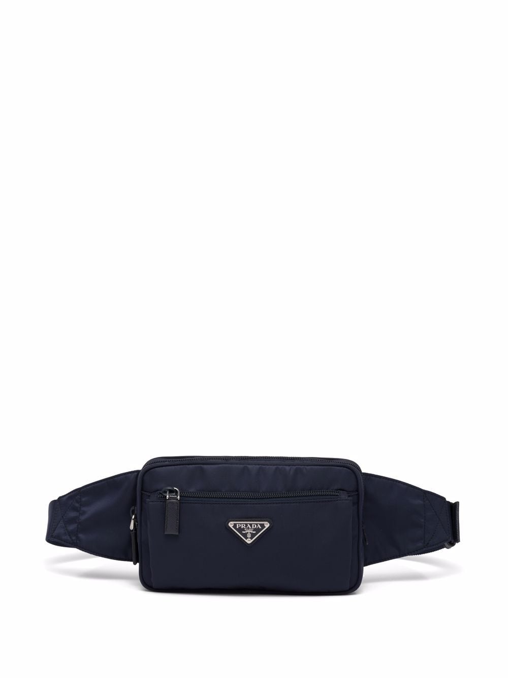 Pra*a logo-plaque belt bag