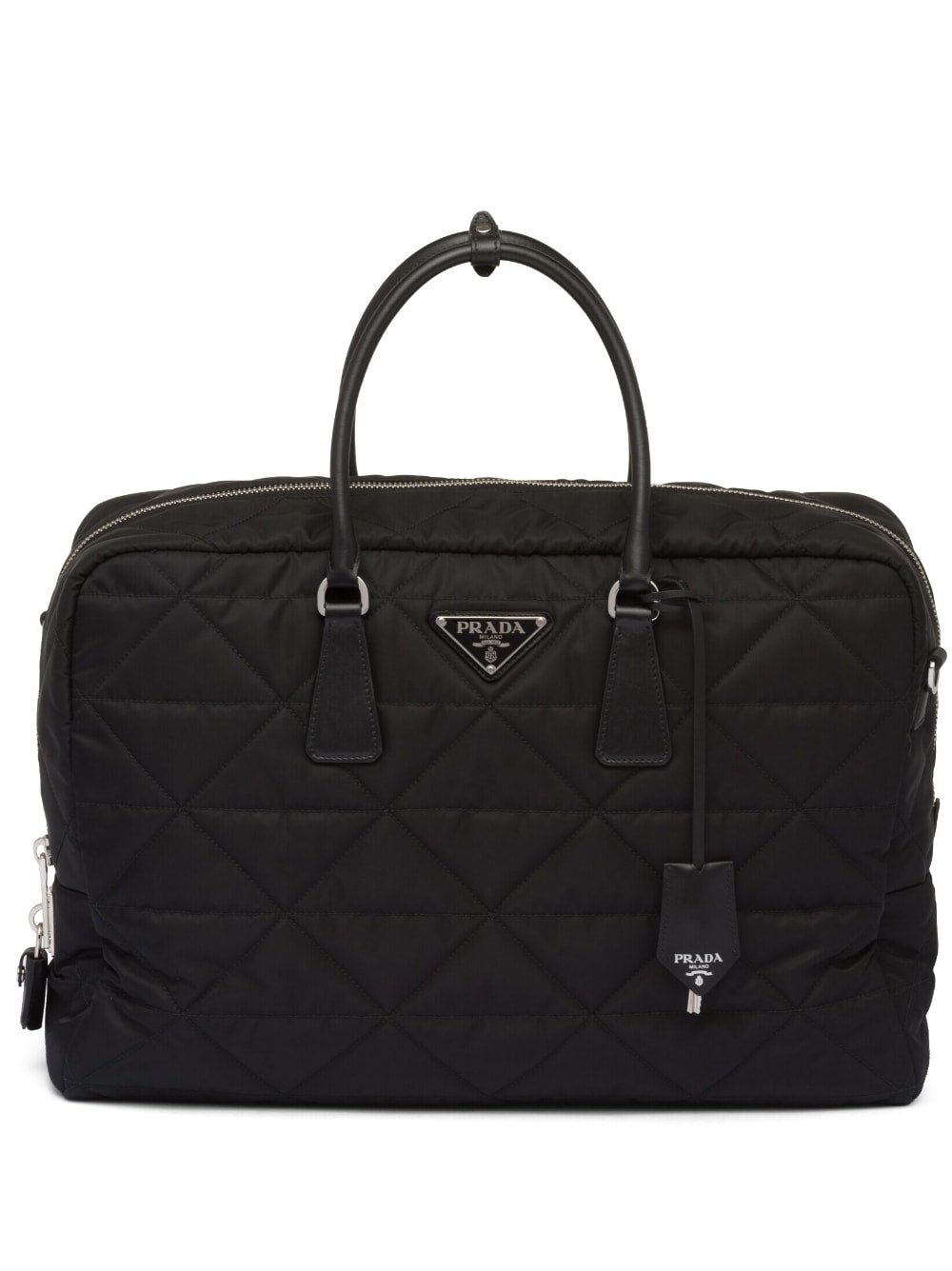Pra*a re-nylon quilted travel bag