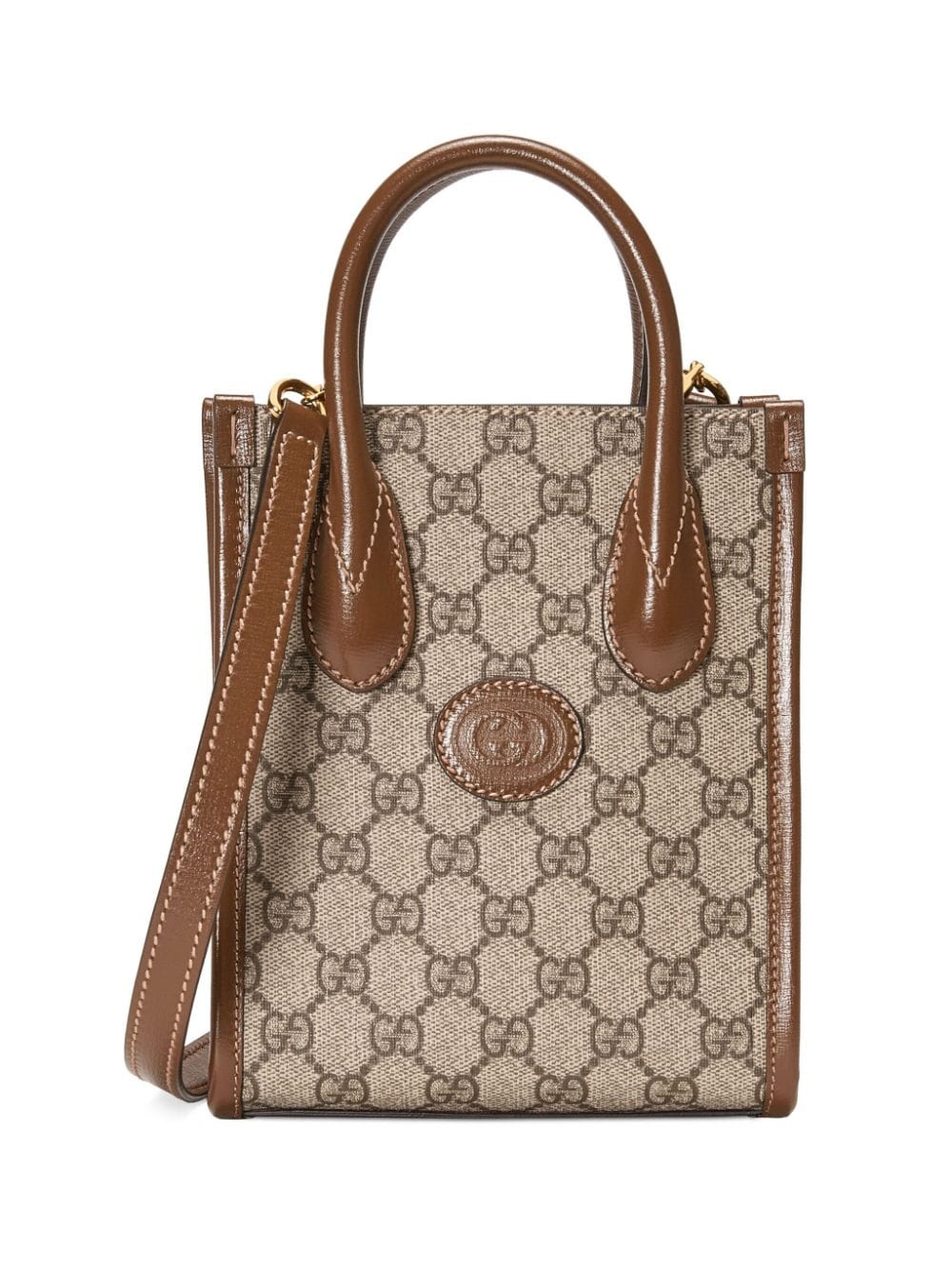 G*u*i gg-canvas tote bag