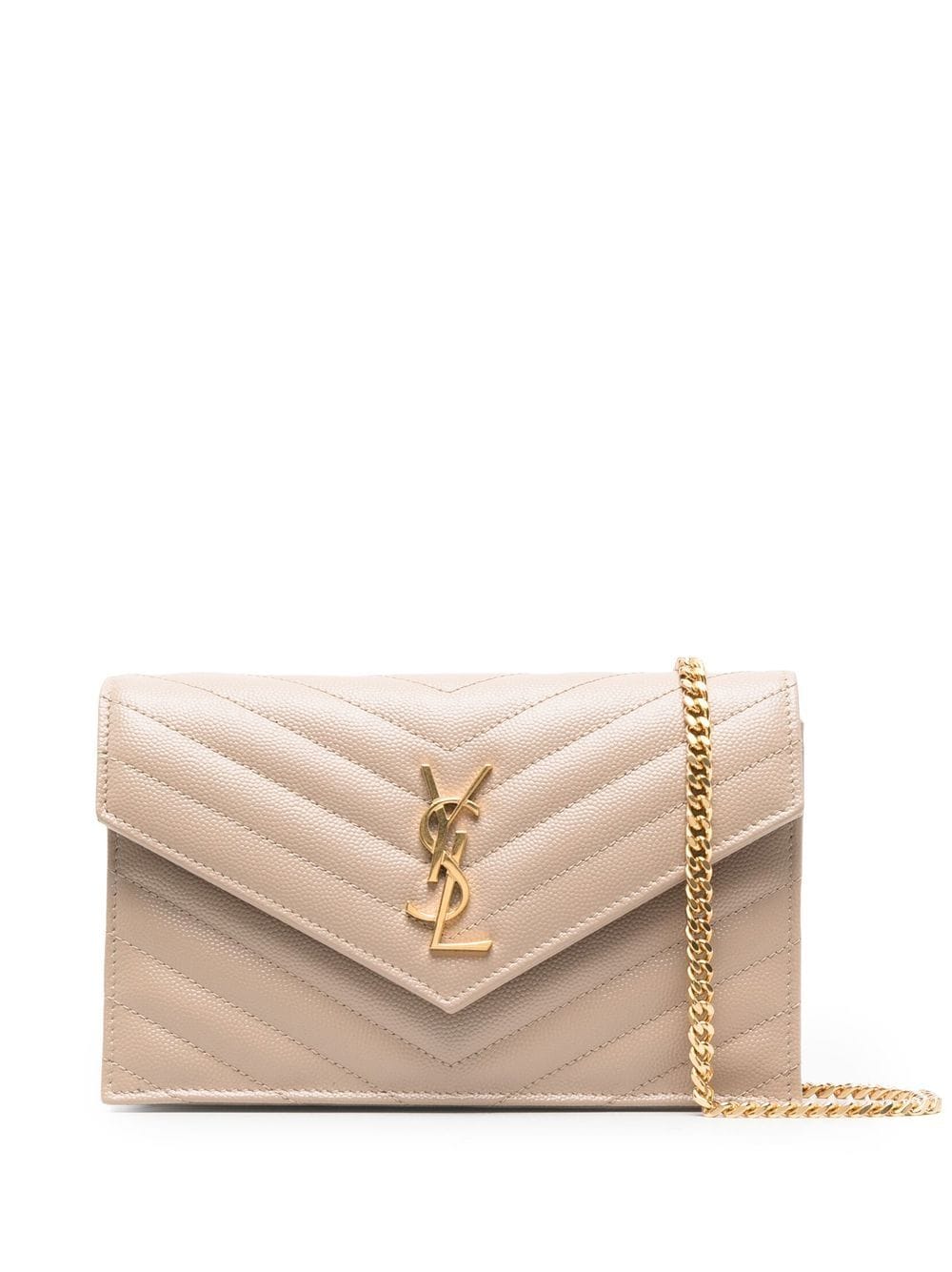 Saint Laurent logo-plaque crossbody bag