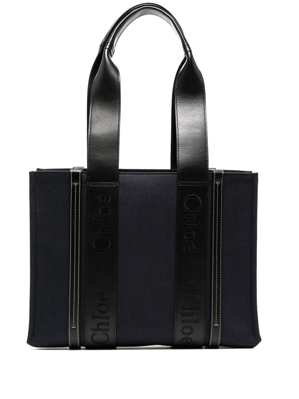 Chloé Woody denim tote bag