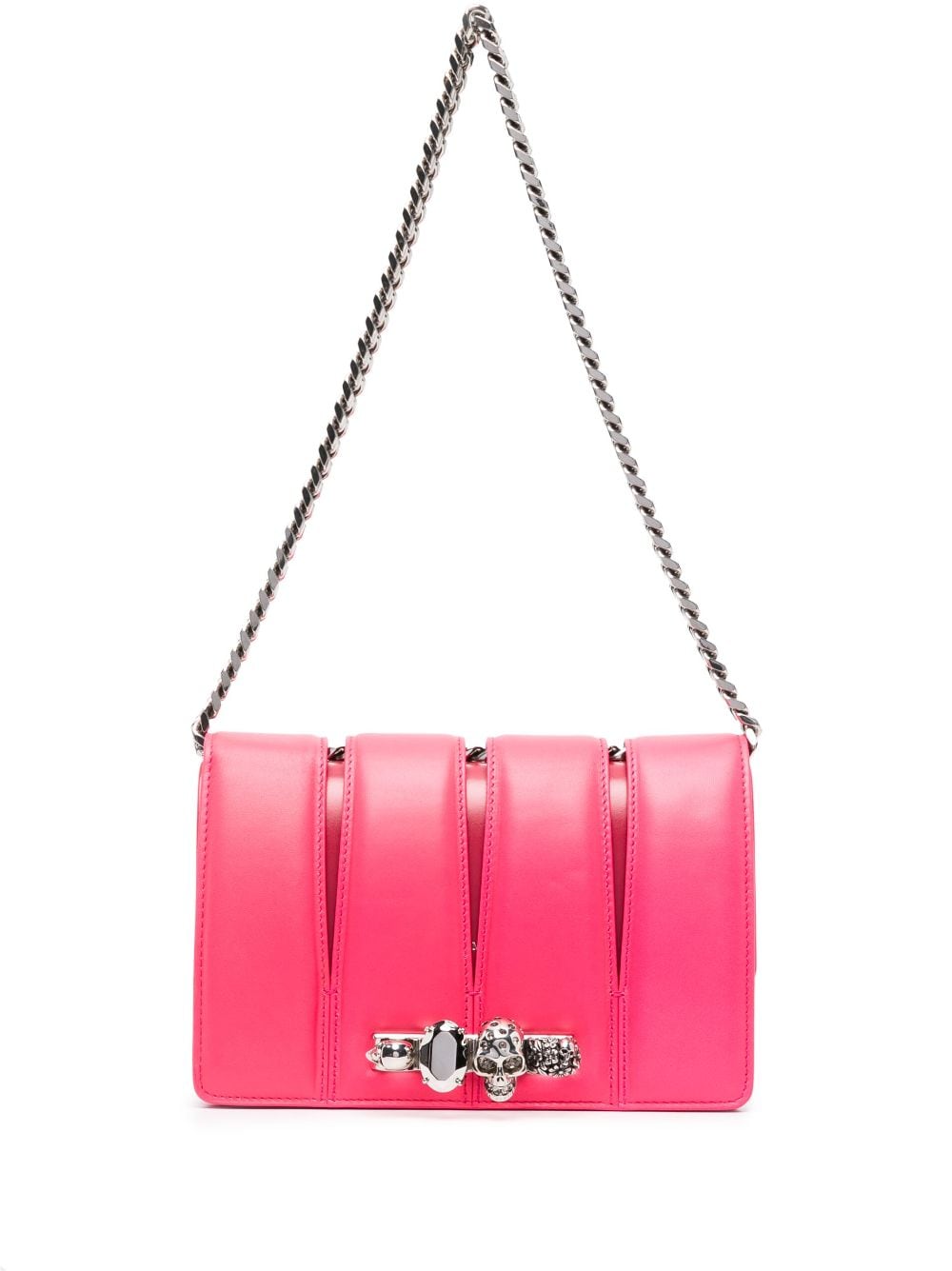 Alexander McQueen The Slash studded chain-link bag