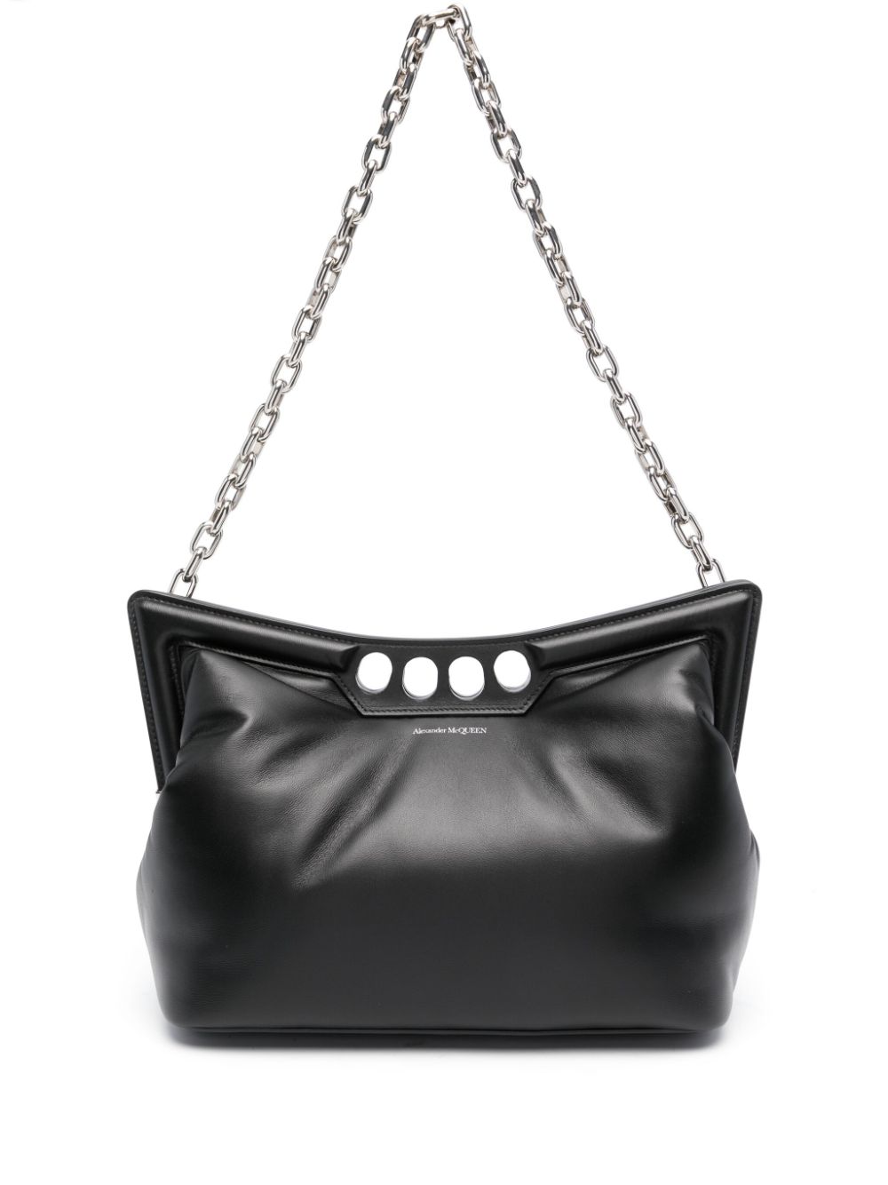 Alexander McQueen The Grip leather shoulder bag