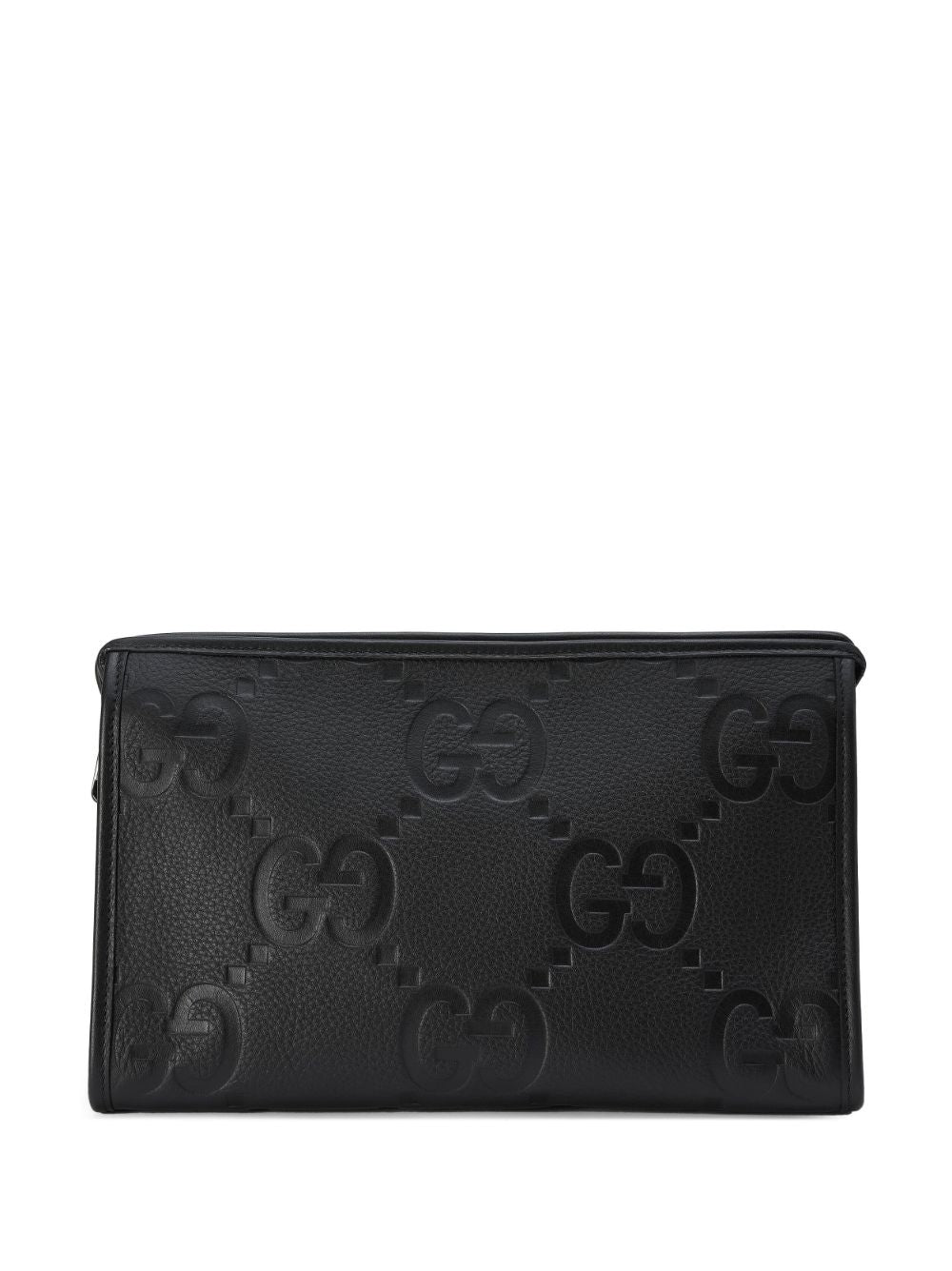 G*u*i jumbo gg leather pouch