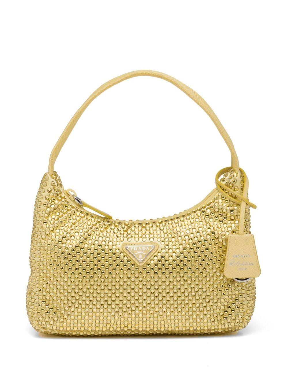 Pra*a re-edition 2000 crystal-embellished shoulder bag