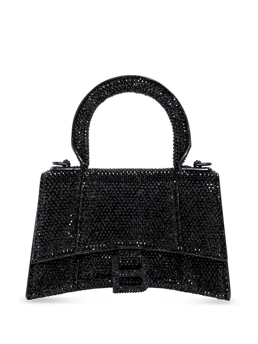 Ba*len*cia*ga xs hourglass crystal-embellished tote bag