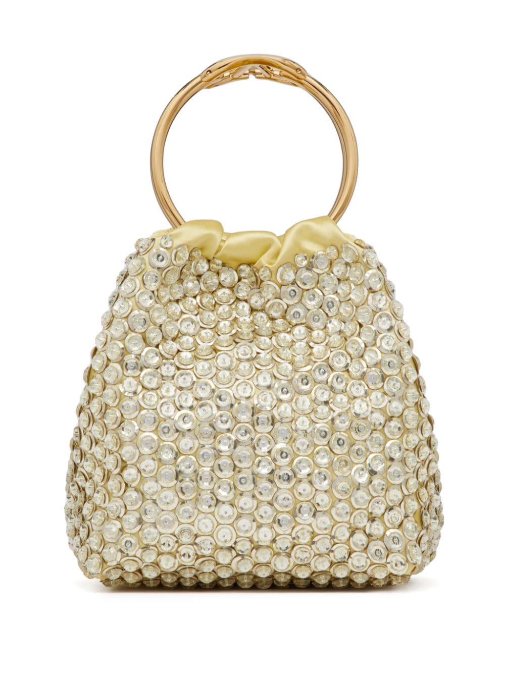 Valentino Garavani small Carry Secrets embroidered bucket bag
