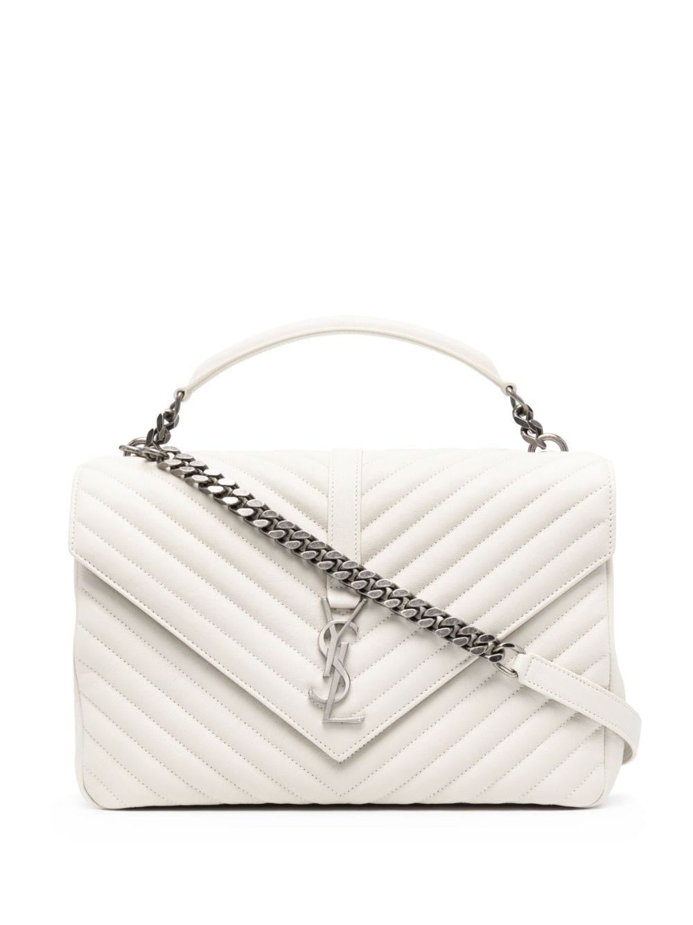 Saint Laurent large Collège quilted tote bag