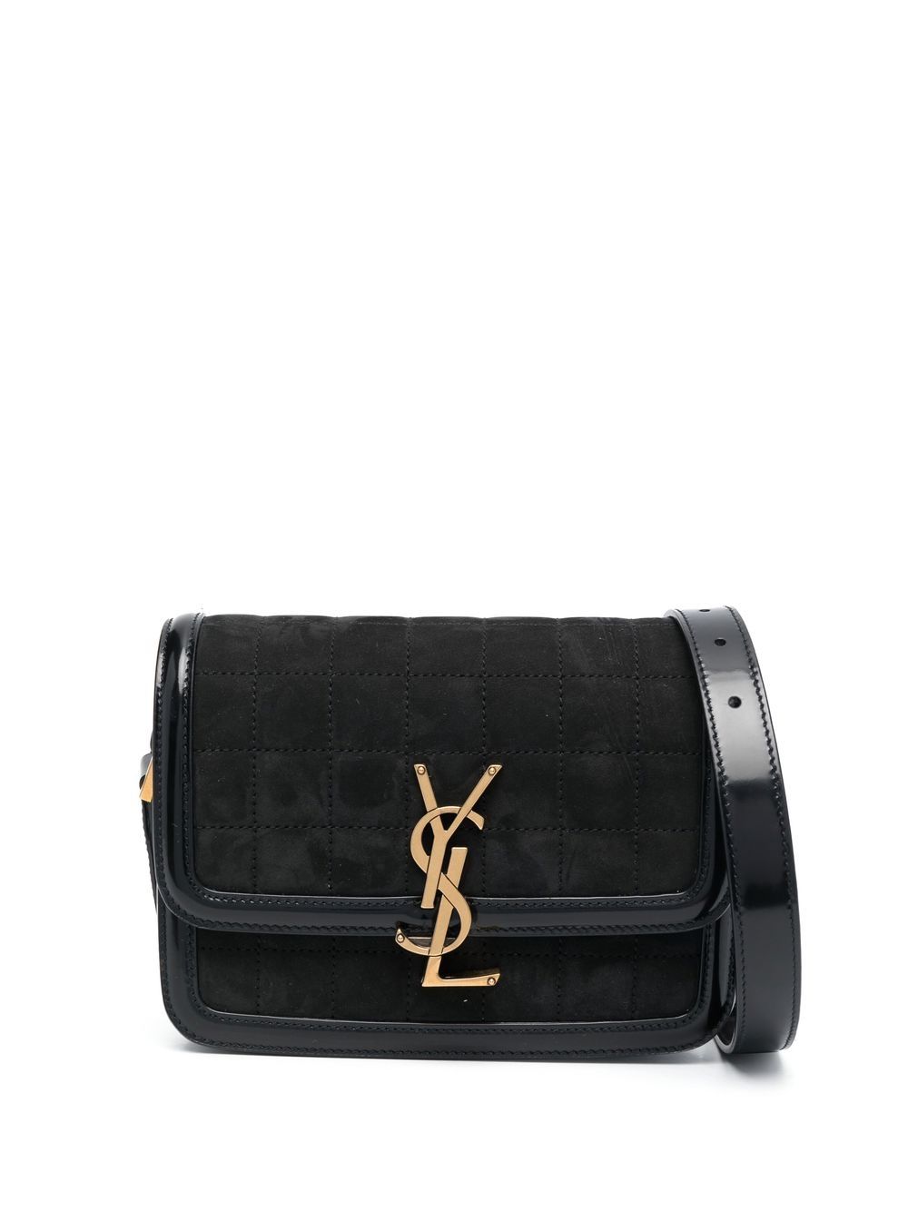 Saint Laurent YSL logo-plaque shoulder bag