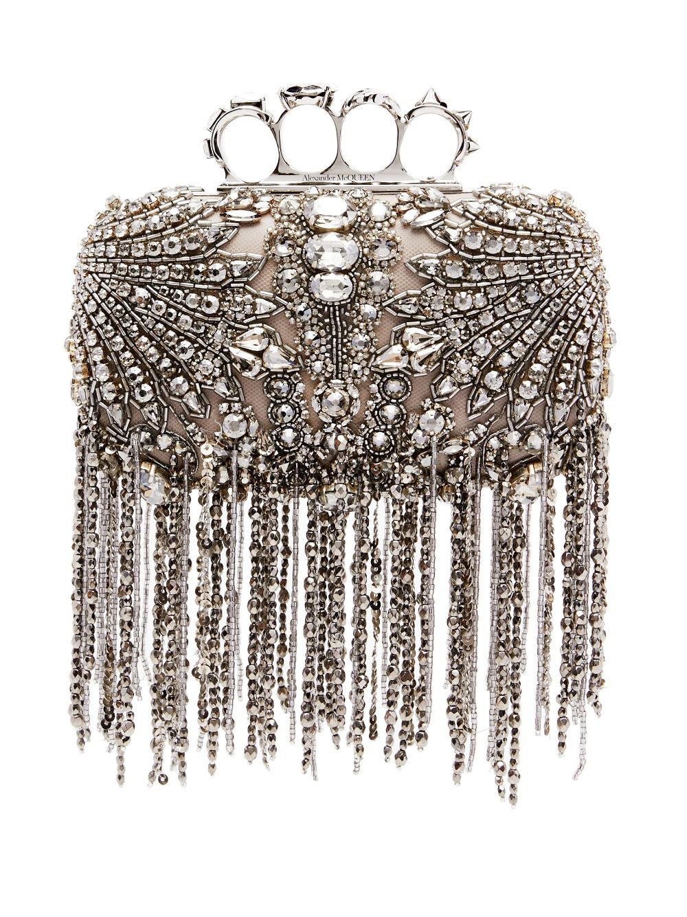 Alexander McQueen Knuckle Victorian Jewel clutch