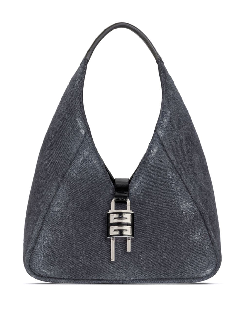 Givenchy mini G-Lock denim shoulder bag