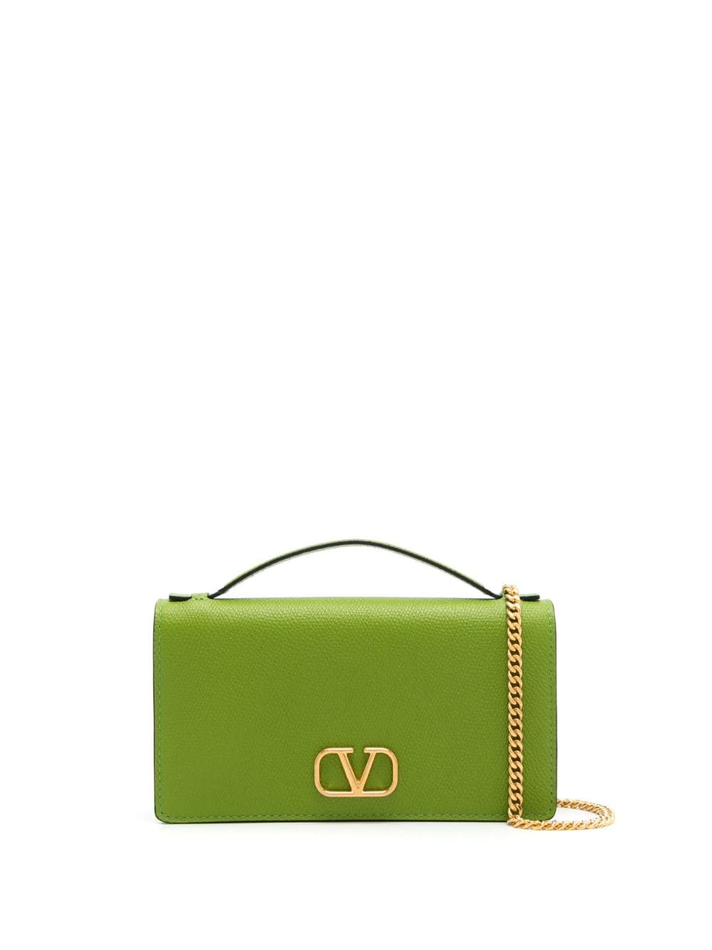 Valentino Garavani VLogo Signature leather wallet-on-chain