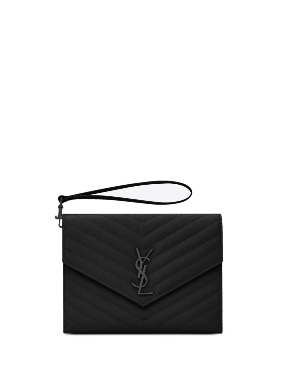 Saint Laurent Cassandre Matelassé flap clutch