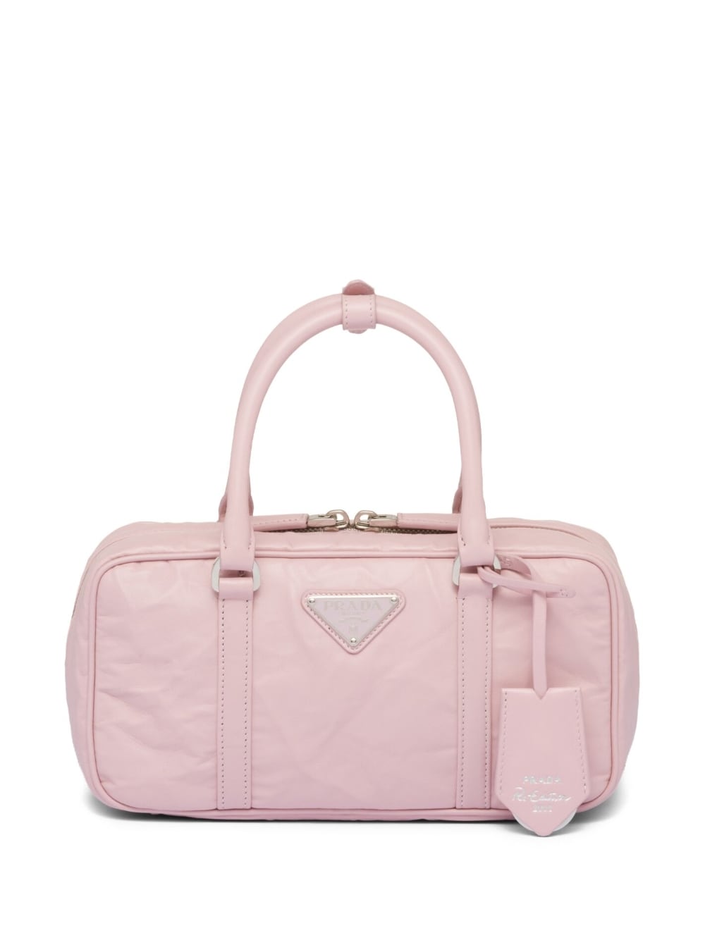 Pra*a small leather tote bag
