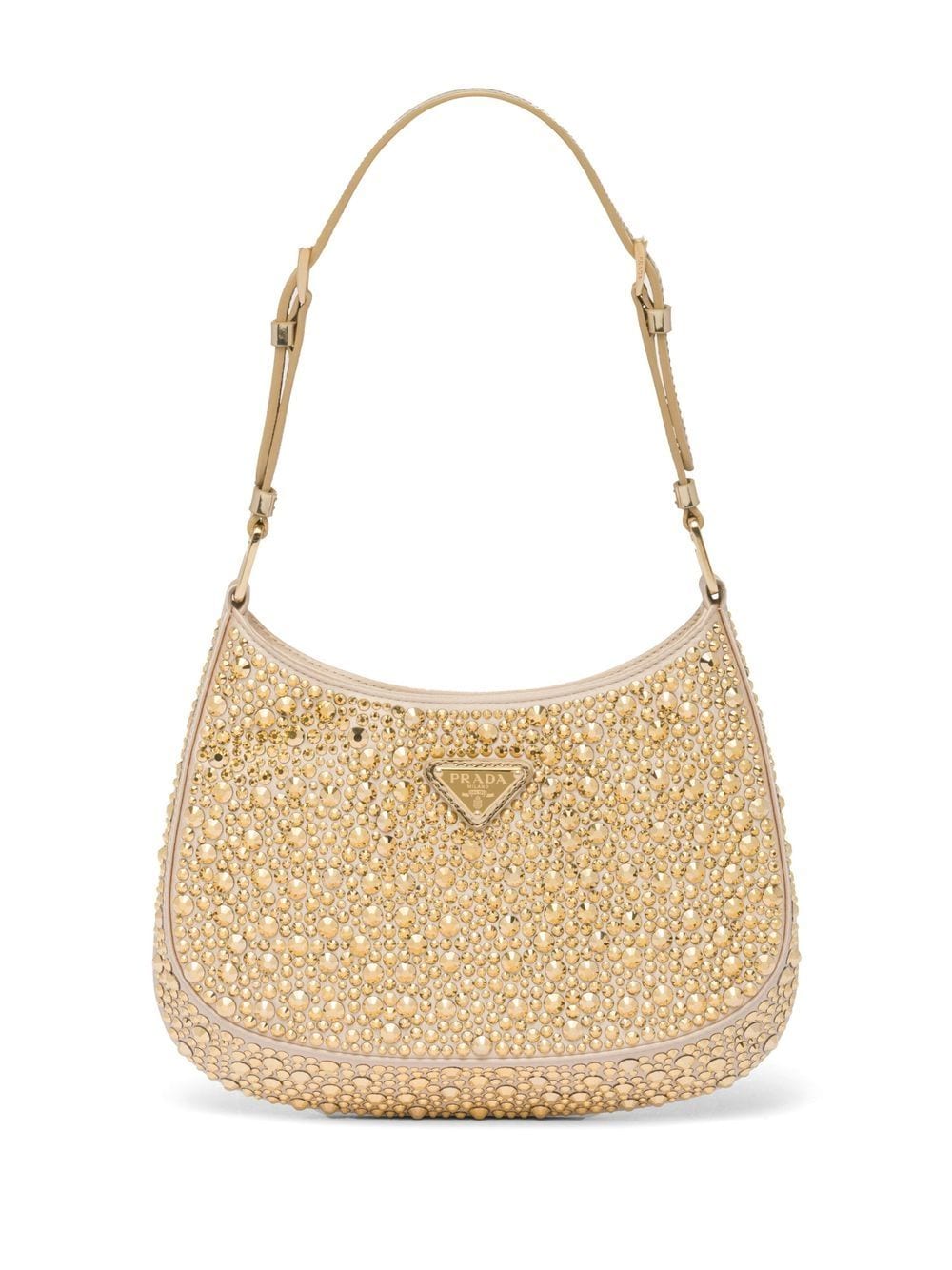 Pra*a cleo crystal-embellished shoulder bag