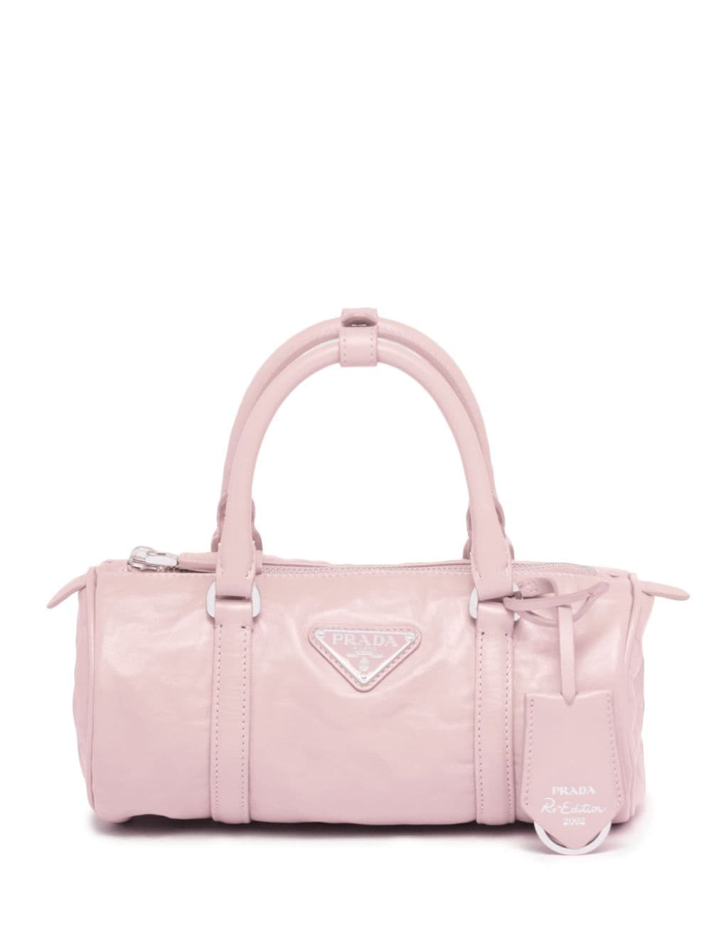 Pra*a logo-plaque tote bag