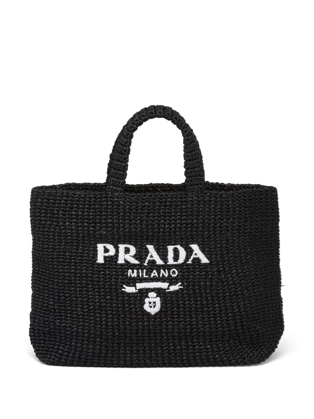 Pra*a raffia tote bag