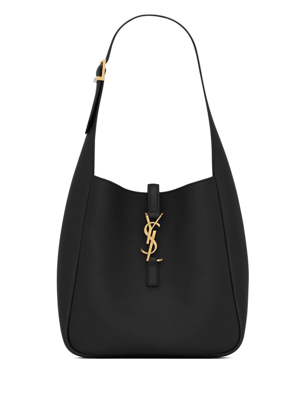Saint Laurent Le 5 à 7 monogram-plaque shoulder bag